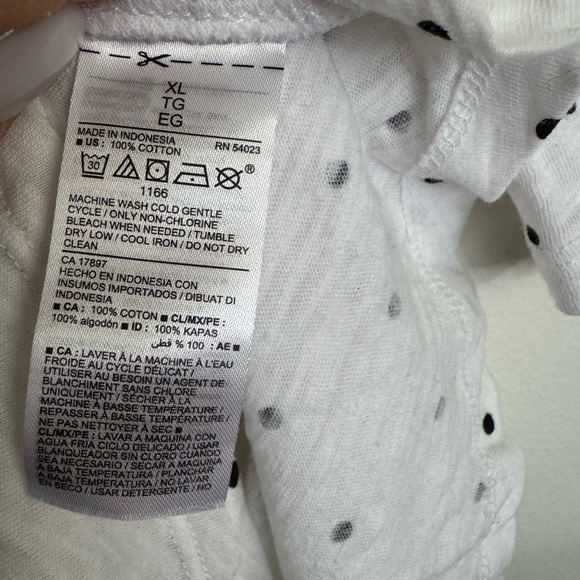 Old Navy Polka Dot Shirt Women’s XL - Picture 3 of 5